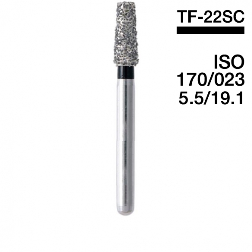 Боры Мани TF-22SC (черн.) (5 шт.), Mani Dia-Burs