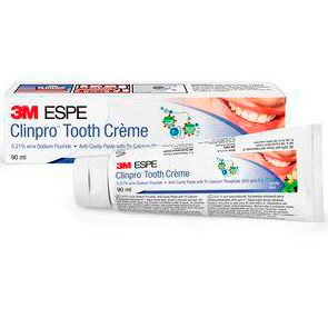 Clinpro Tooth Cream паста (крем) для профилактики кариеса с трикальцийфосфатом 113г, 12117, 3М