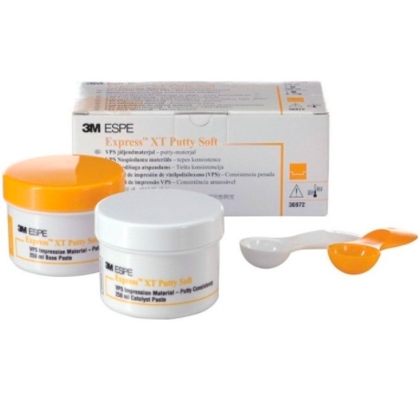 Express XT Putty Soft (250+250мл), материал оттискной винилполисилоксановый, 36972, 3М