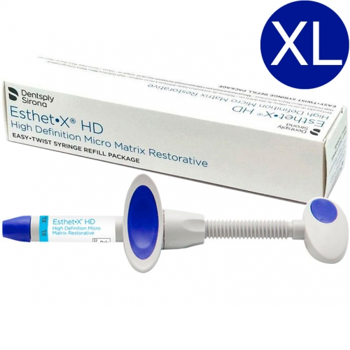 Esthet-X HD XL, шприц 3гр - улучшенный микроматричный композит, Dentsply