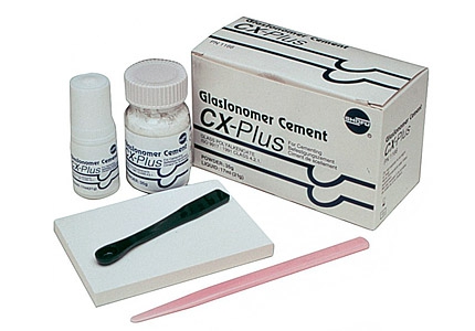 CX-PLUS Glasionomer Cement (35г+17мл)-стеклоиономерный цемент для фиксации, SHOFU   