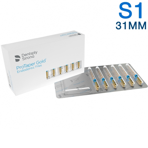  PROTAPER GOLD S1 31MM (Стерильные), 6шт.  Maillefer