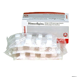 Hemocollagene - Стерильные гемостатические губки для дентального использования (24куб.), Septodont