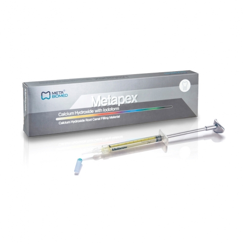 Metapex Паста гидроксид кальция 2шпр.(2х2,2г+20канюль), Meta