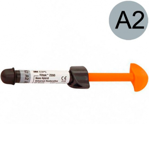 Filtek Z550, цвет A2, универсальный реставрационный материал, 7050A2, шприц (4г.) 3M