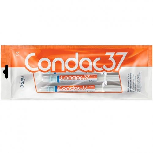 Протравка для эмали CONDAC 37 (3 шпр.х 2,5 мл), FGM (Бразилия)