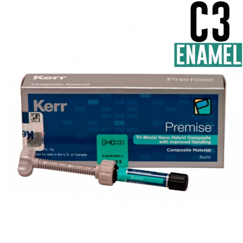 Premise Enamel C3, шприц (4гр.), наногибридный композитный материал, Kerr