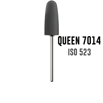 Резинка Kenda Queen 7014 на прямой наконечник ISO 523, средняя абразивность, черная - 1шт.