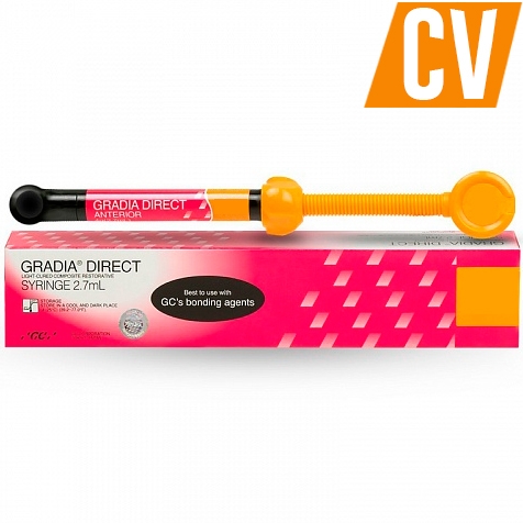 GC Gradia Direct Anterior CV (пришеечный), шприц (4гр), светоотверждаемый реставрационный композит, 