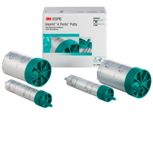 Imprint 4 Penta Putty 71486 (2 х 300мл, 2 х 60мл)-винилполисилоксановый оттискной материал, 3М 
