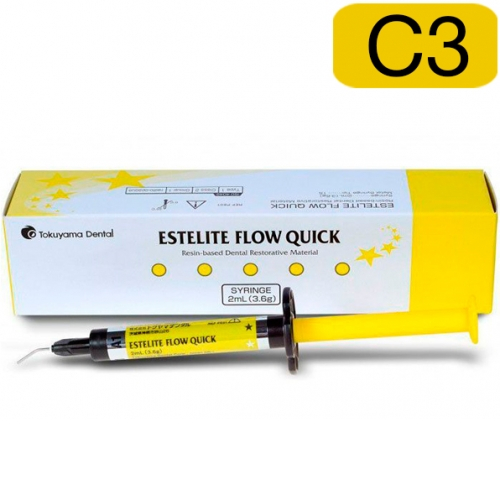 Estelite Flow Quick C3 шприц (2мл), Tokuyama Dental