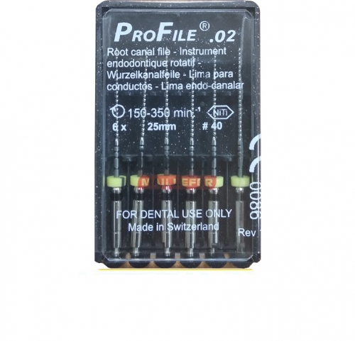 ProFile.02 №40 25мм (6шт.), Maillefer