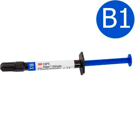 Filtek Ultimate Flowable, оттенок B1, жидкотекучий реставрационный материал (1 шприц 2гр), 3930B1, 3