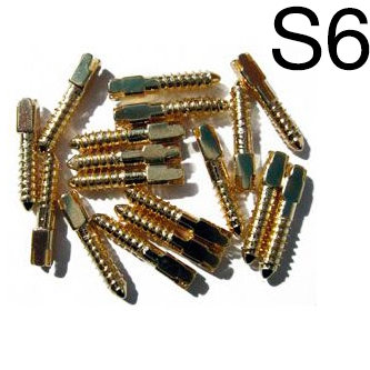 Штифты анкерные латунные S6 (12шт.). Форма