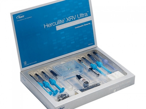 Herculite XRV Ultra Intro Kit (6шпр.,1-Флоу, бонд, диски, протравка, аппликаторы)