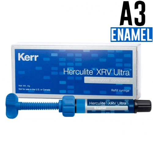 Herculite XRV Ultra Enamel А3, шприц 4гр, наногибридный композит Kerr
