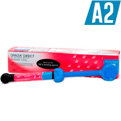 Gradia Direct Posterior A2, шприц (4.7гр), светоотверждаемый гибридный композит, 003423.