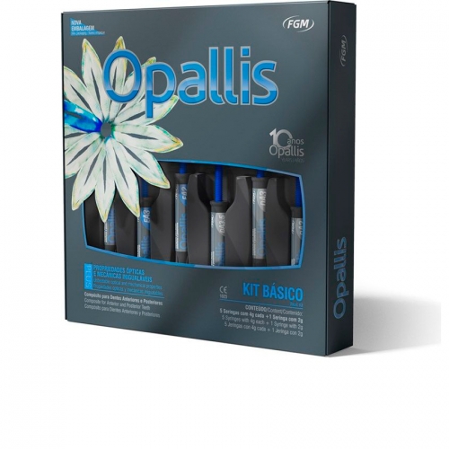 Набор Opallis Basic Kit. Шприцы 5шт.х4 г, оттенки: DA2, DA3, EA2, EA3, EA3.5, шприц 2 г, оттенок: T-