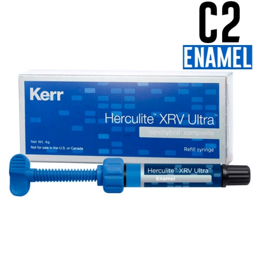Herculite XRV Ultra Enamel C2, шприц 4гр, наногибридный композит Kerr