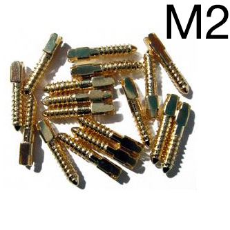 Штифты анкерные латунные М2 (12шт.). Форма