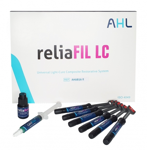 reliaFIL LC набор- шприц 6х4г. (A1,A2,A3,A3.5,B2,A2O), reliaBond 5мл, caviEtch 5мл, наконечники-Нано